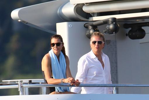 Mar Flores y Elías Sacal de vacaciones